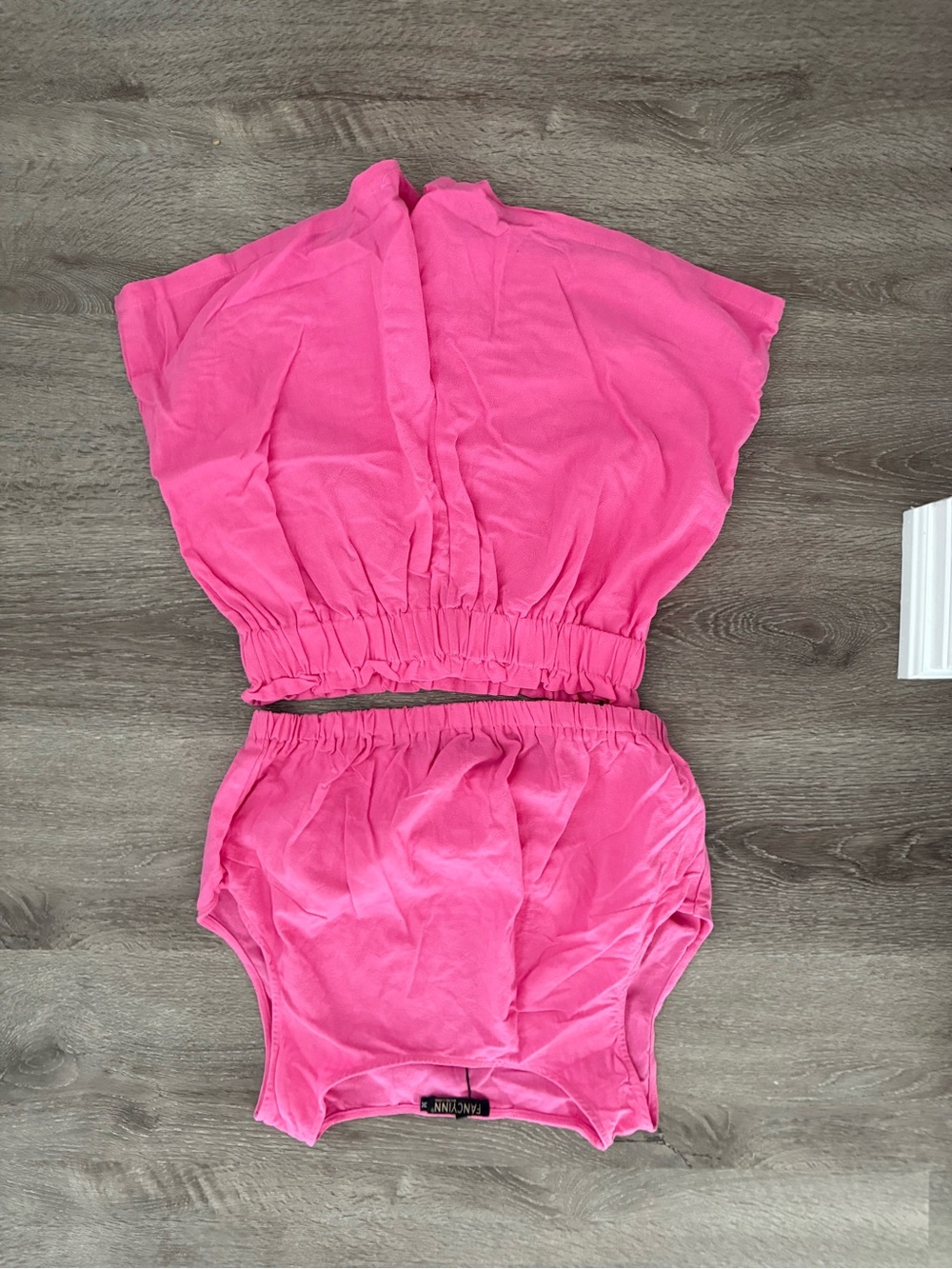 Amazon Hot Pink Girls Jumpsuit Romper